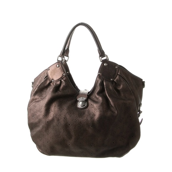 Louis Vuitton Monogram Mahina Hobo-USED - Picture 1 of 6